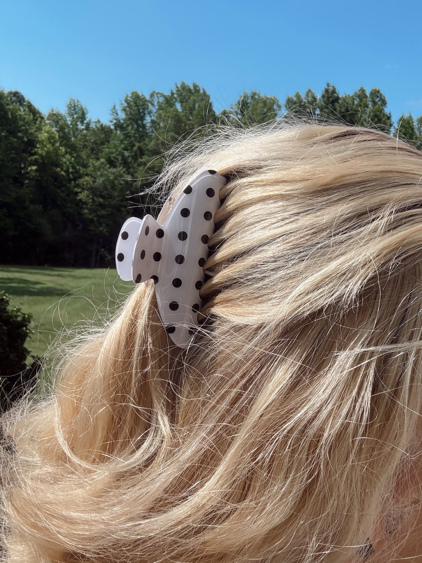 The Newport Dot Claw Clip