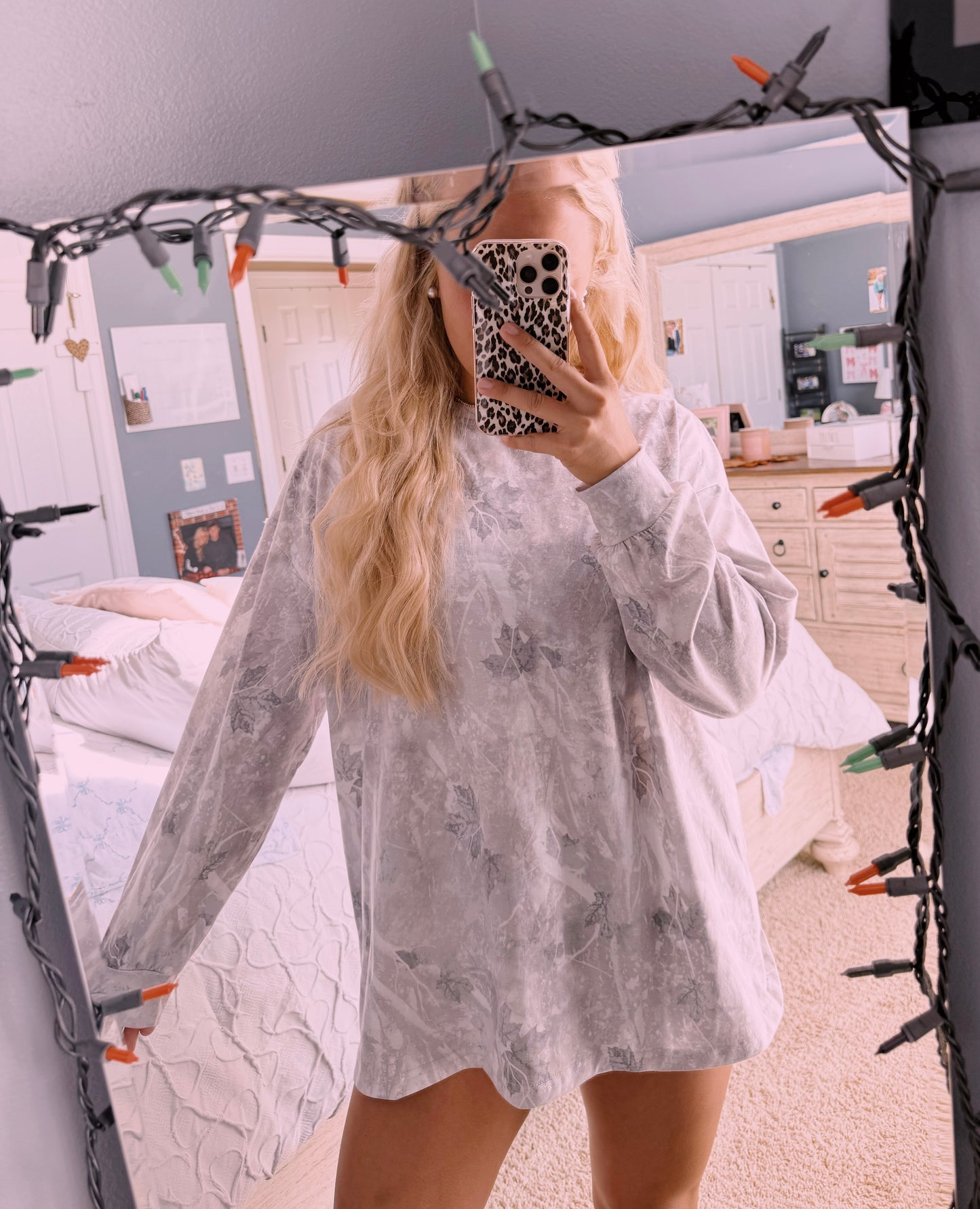 Iced Out Camo LS Tee