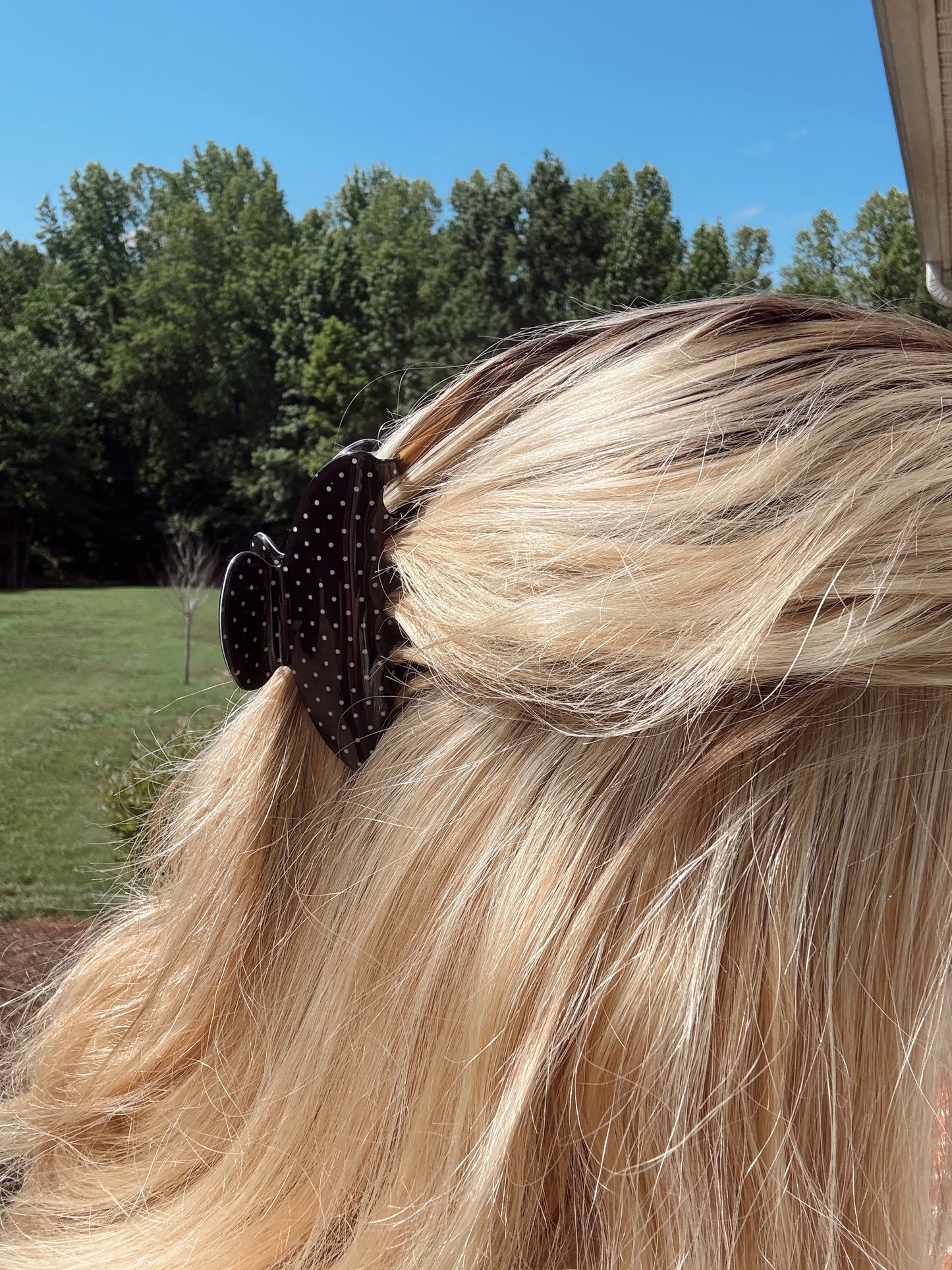 The Midnight Dot Claw Clip