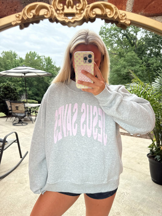 Jesus Saves Mockneck