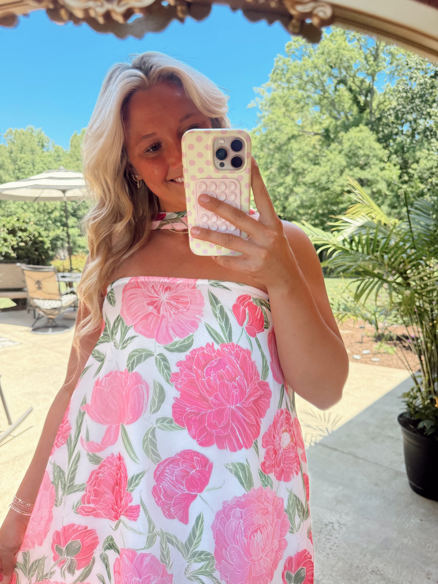 Pink Hydrangea Dreams Maxi