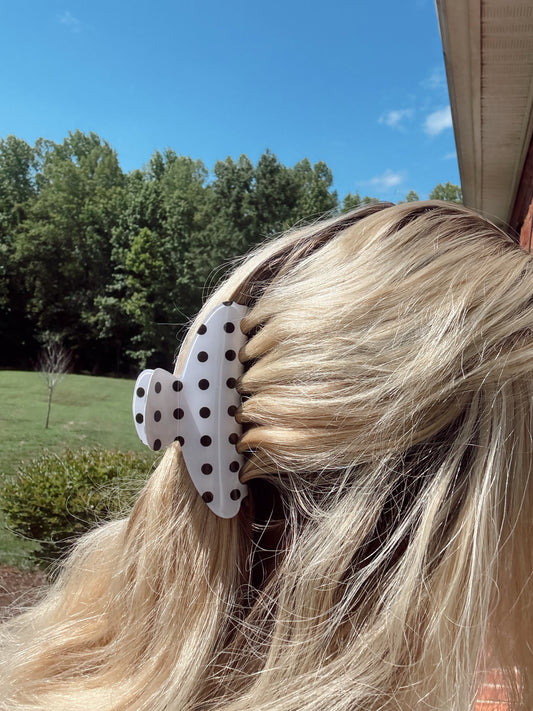 The Newport Dot Claw Clip