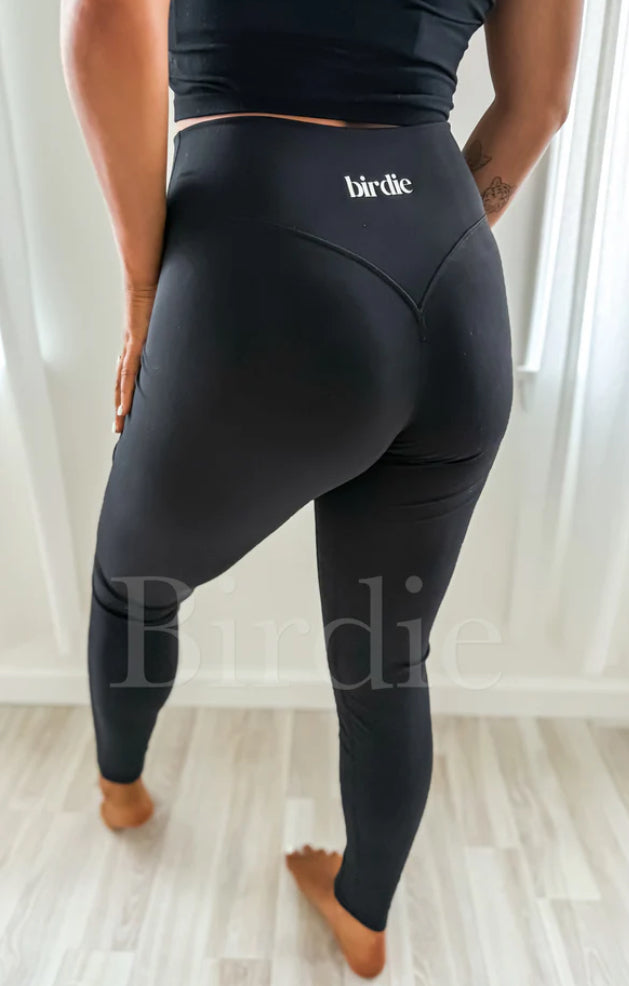 BIRDIE Black Leggings