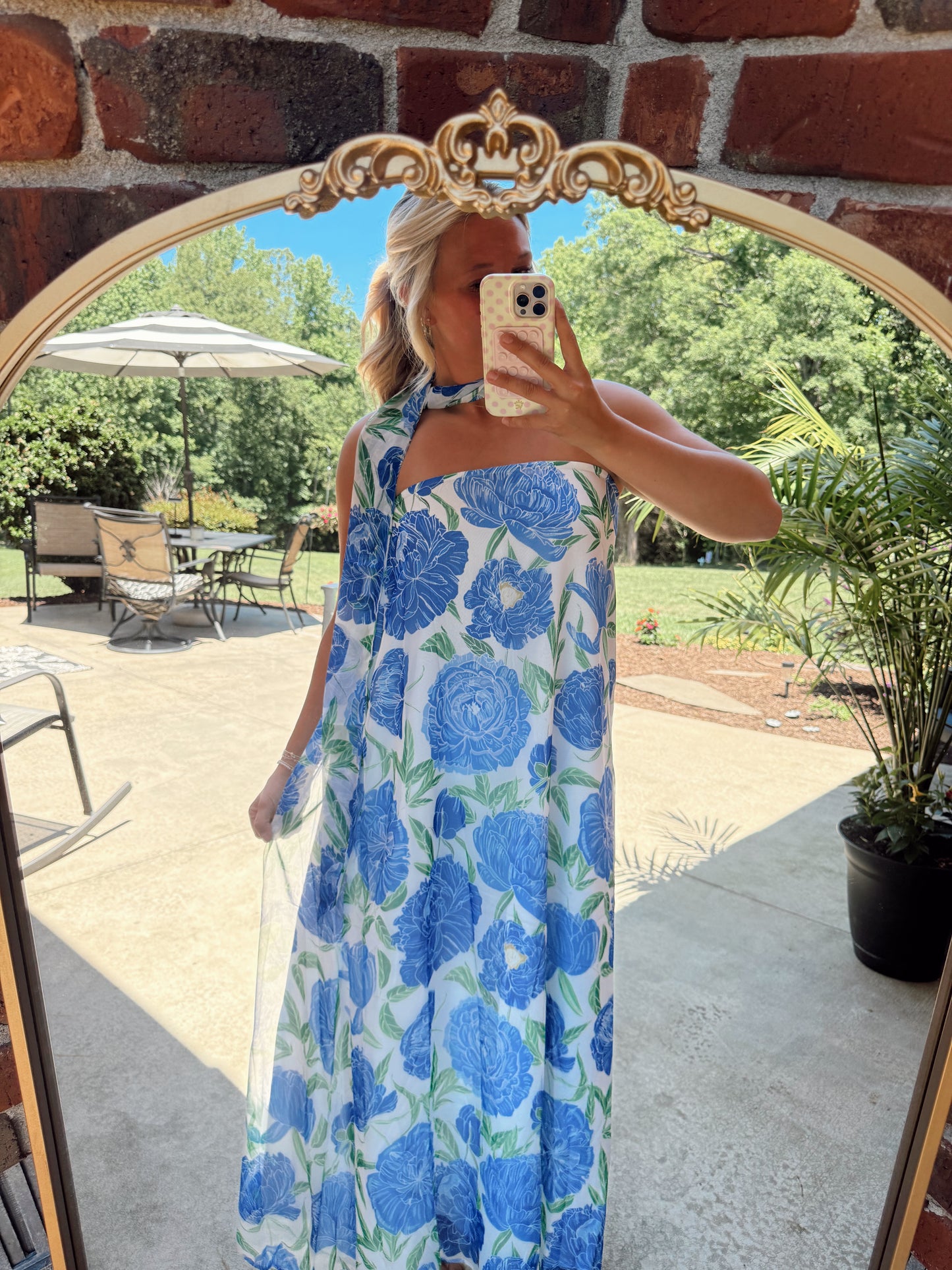 Blue Hydrangea Dreams Maxi