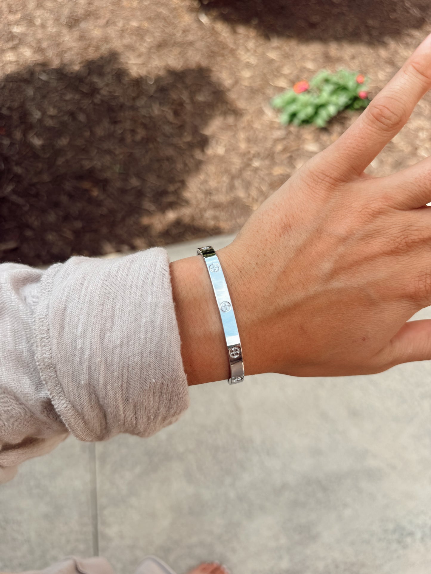 Signature Cuff - Silver