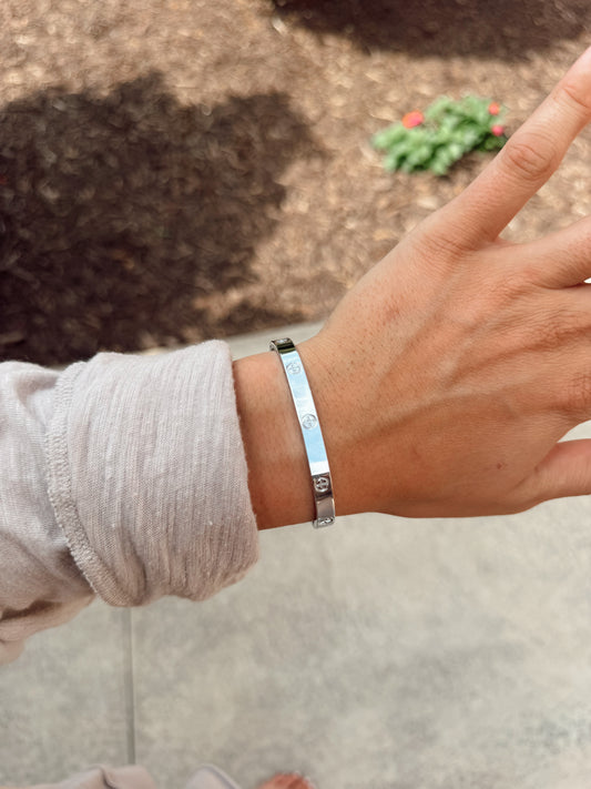 Signature Cuff - Silver