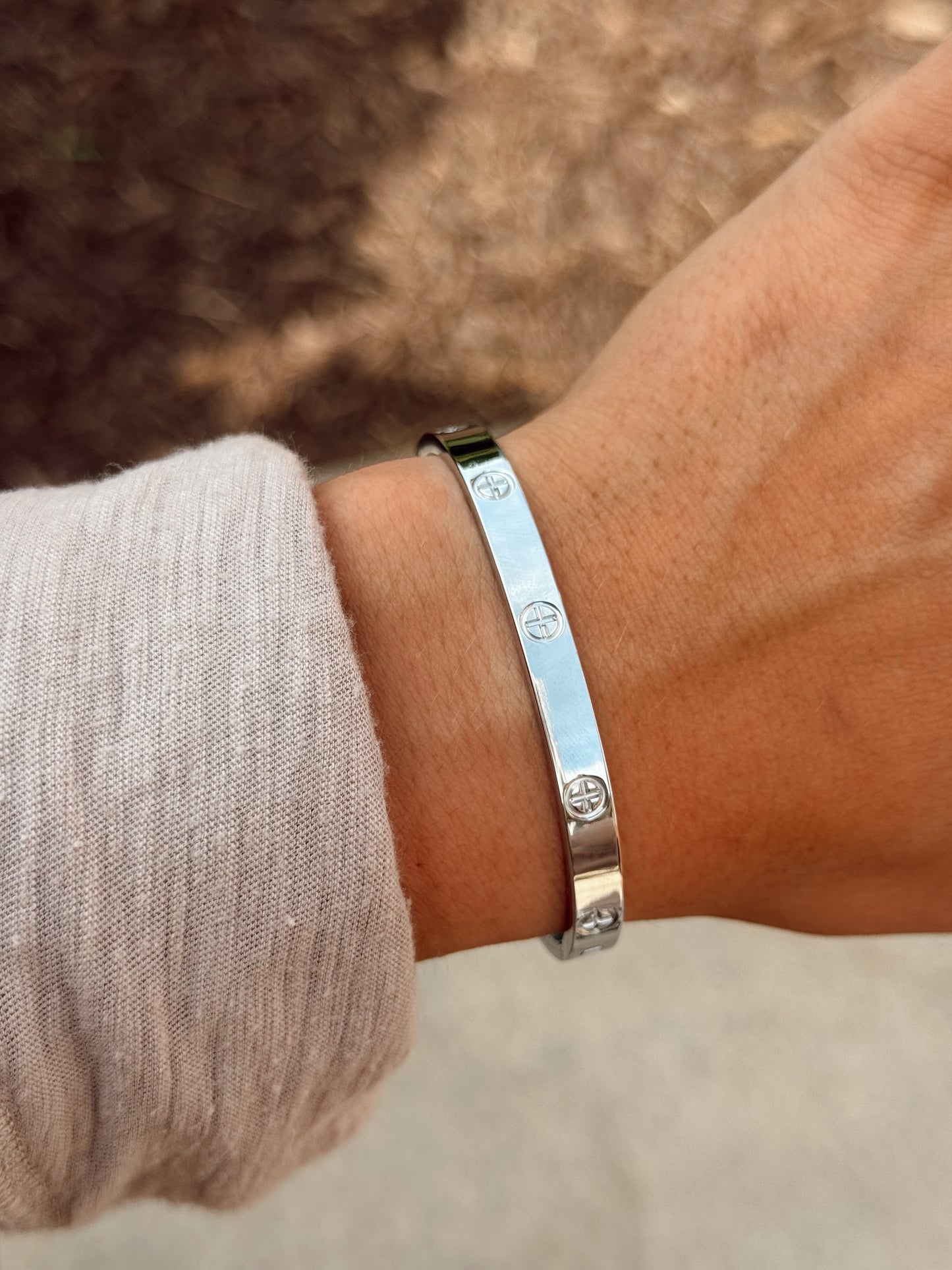 Signature Cuff - Silver
