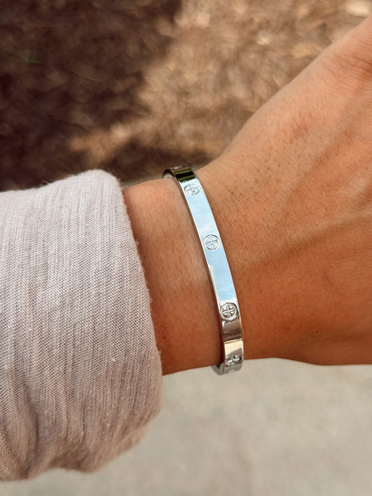 Signature Cuff - Silver