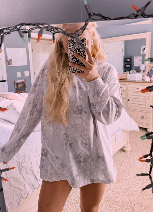 Iced Out Camo LS Tee