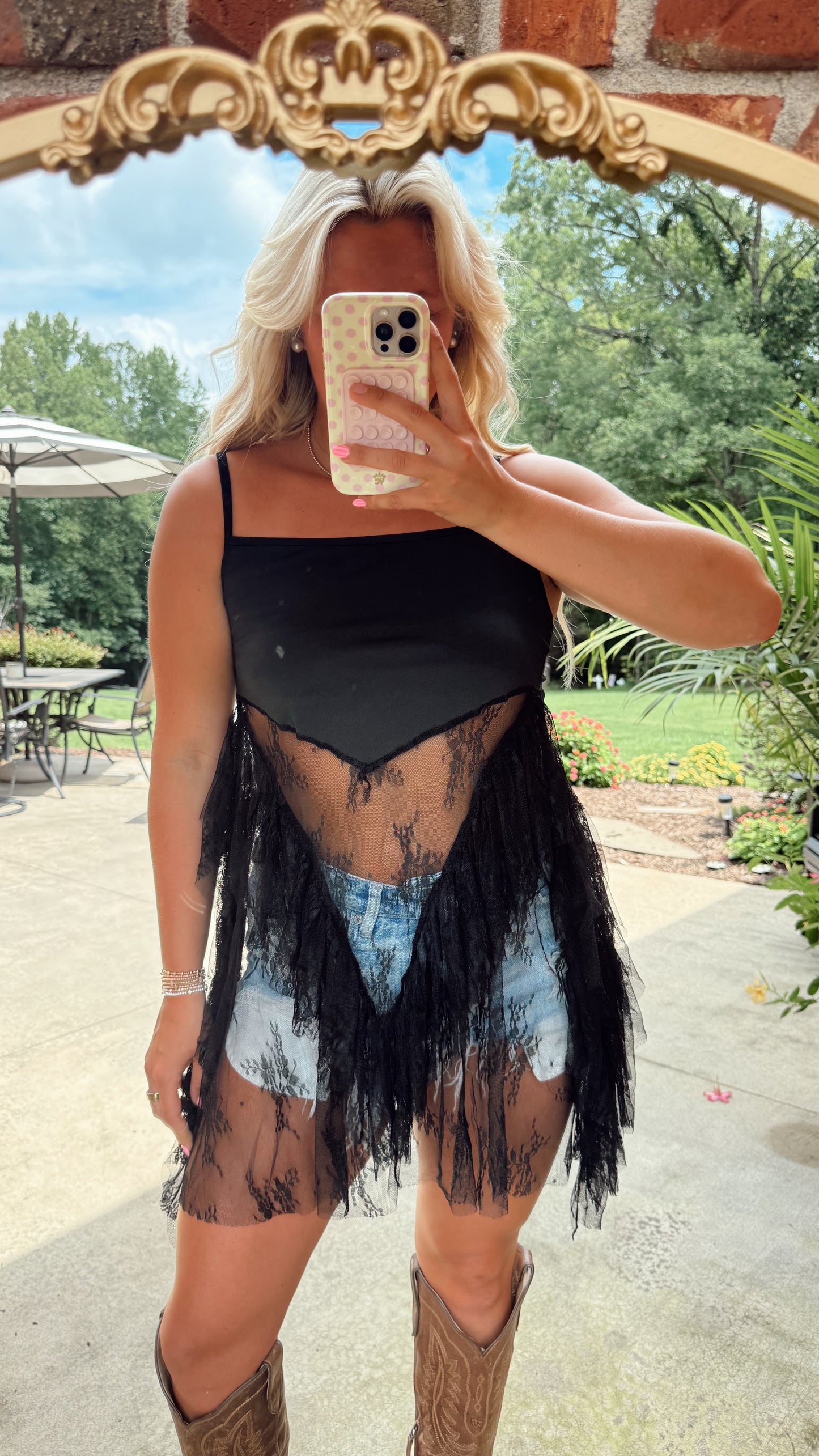 SOUTHERN BELLE LACE TOP