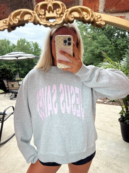 Jesus Saves Mockneck