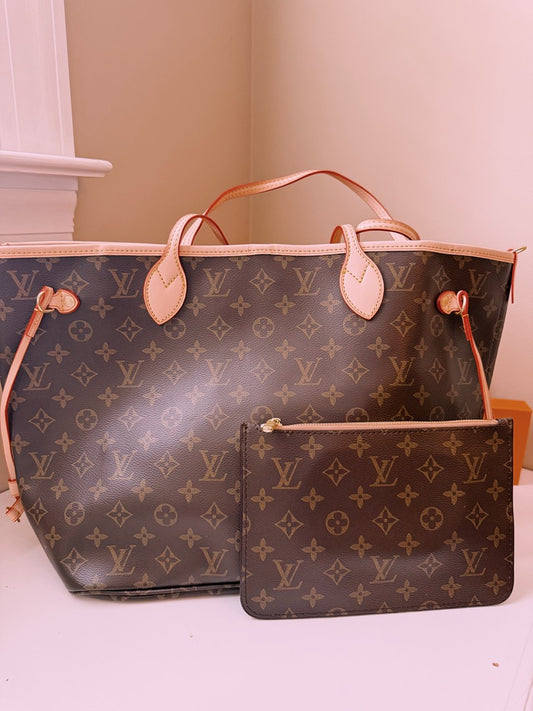 Brown Lily Tote