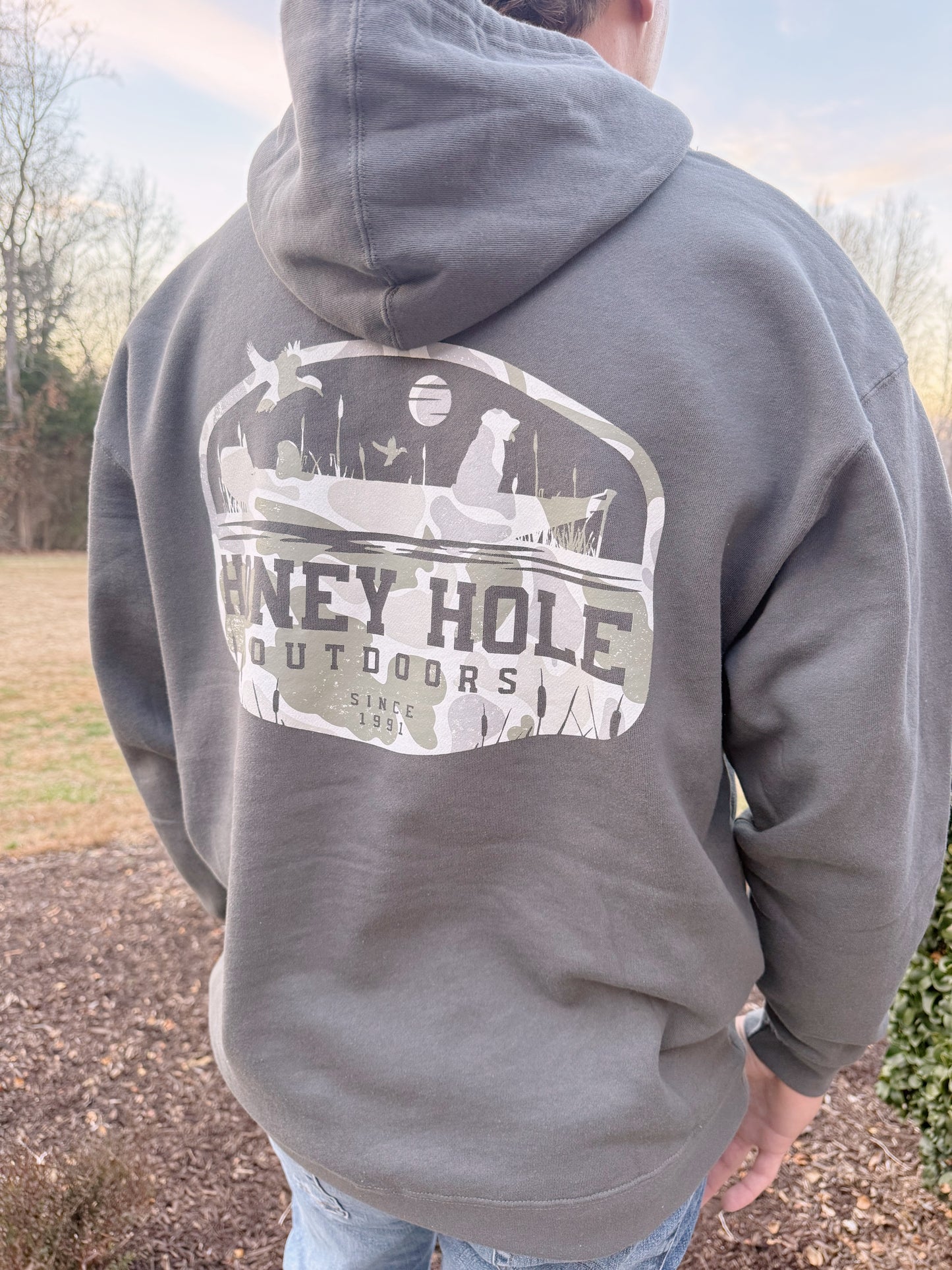 Honey Hole Boat Hoodie