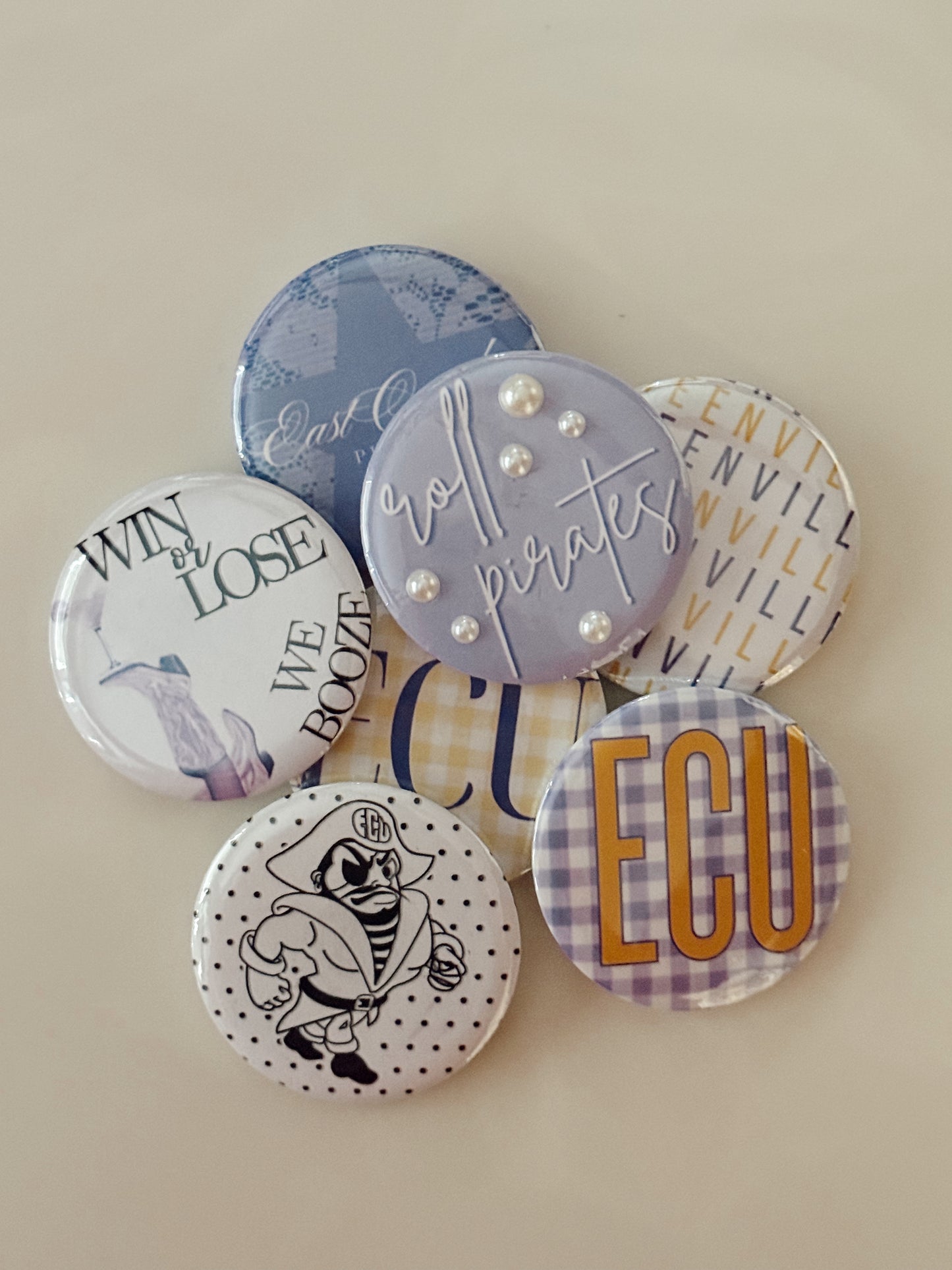 ECU GAMEDAY PINS