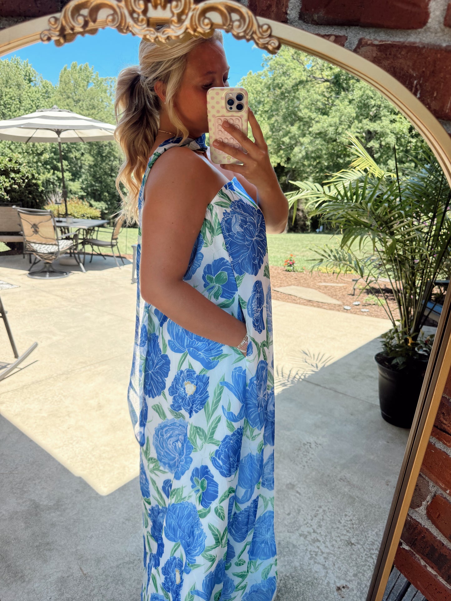 Blue Hydrangea Dreams Maxi