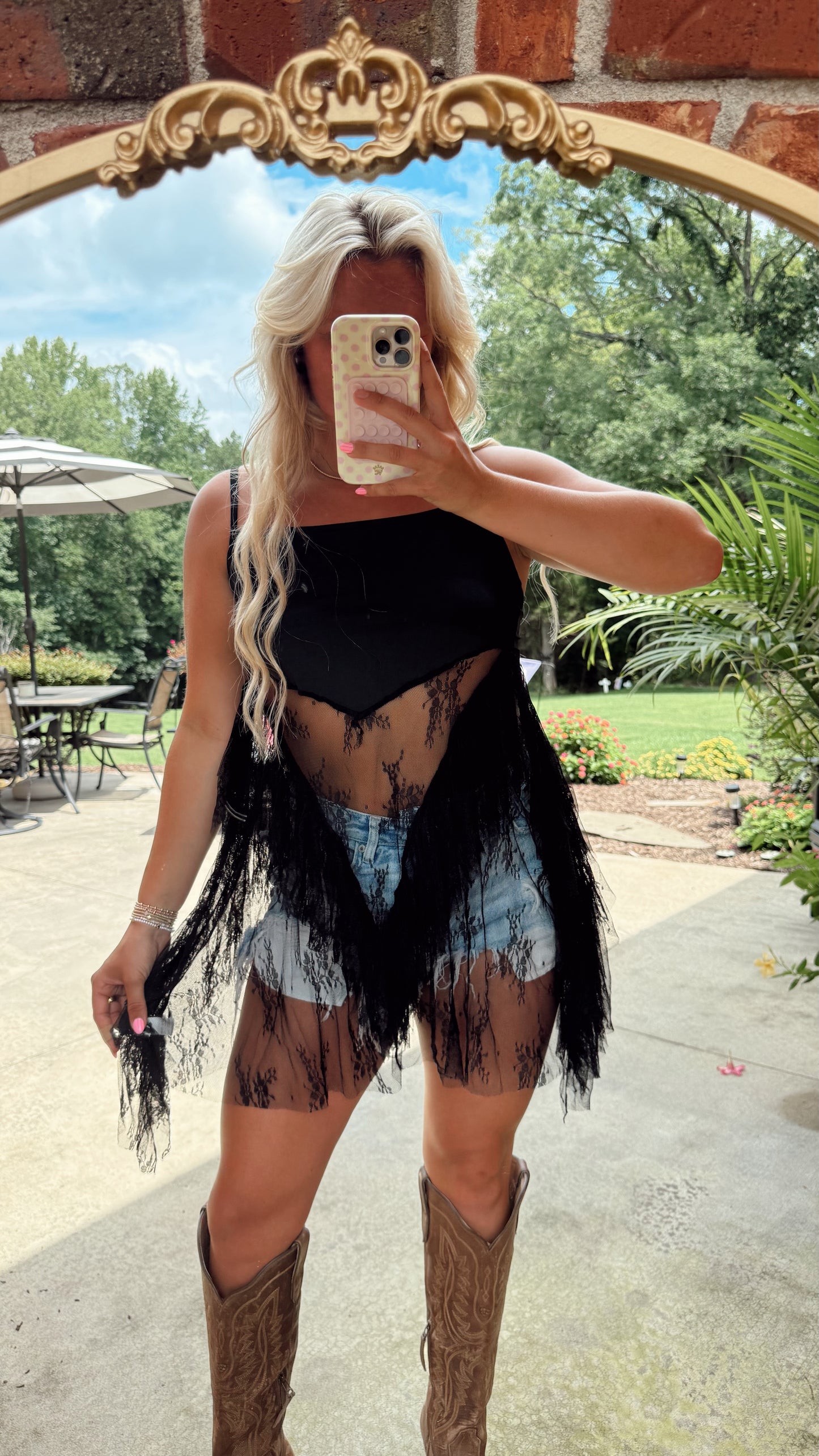 SOUTHERN BELLE LACE TOP