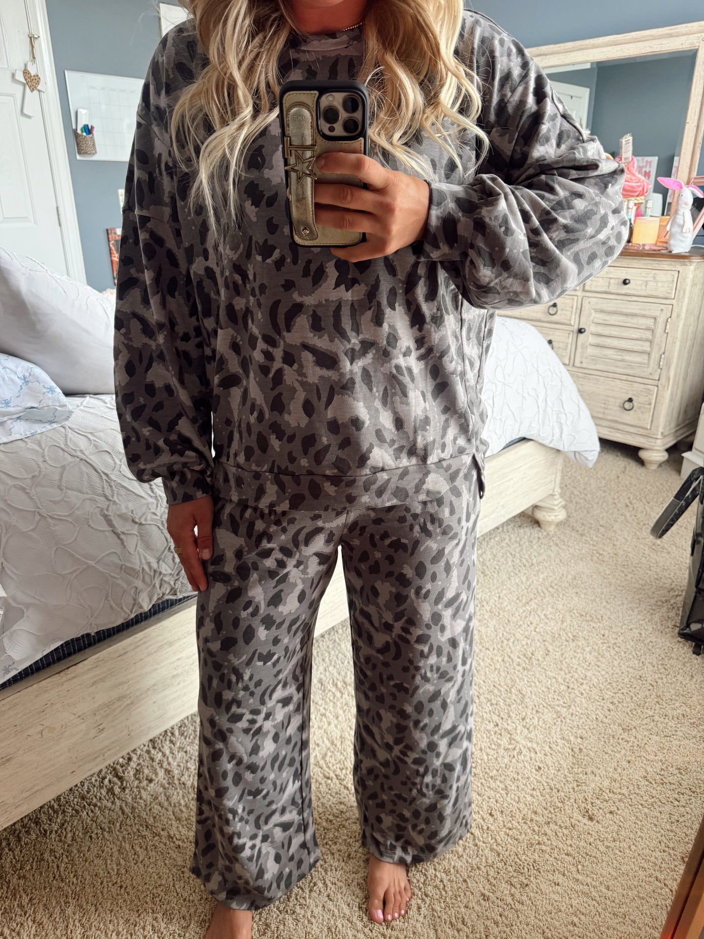 Leopard Patchwork Set