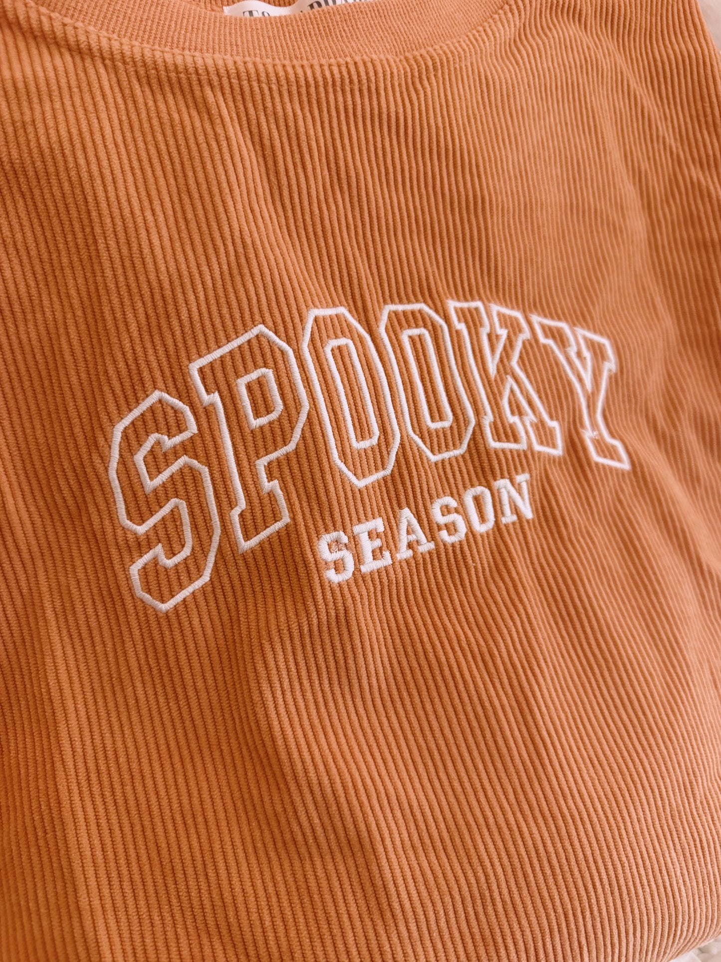 Spooky Season Corded Crew -2XL