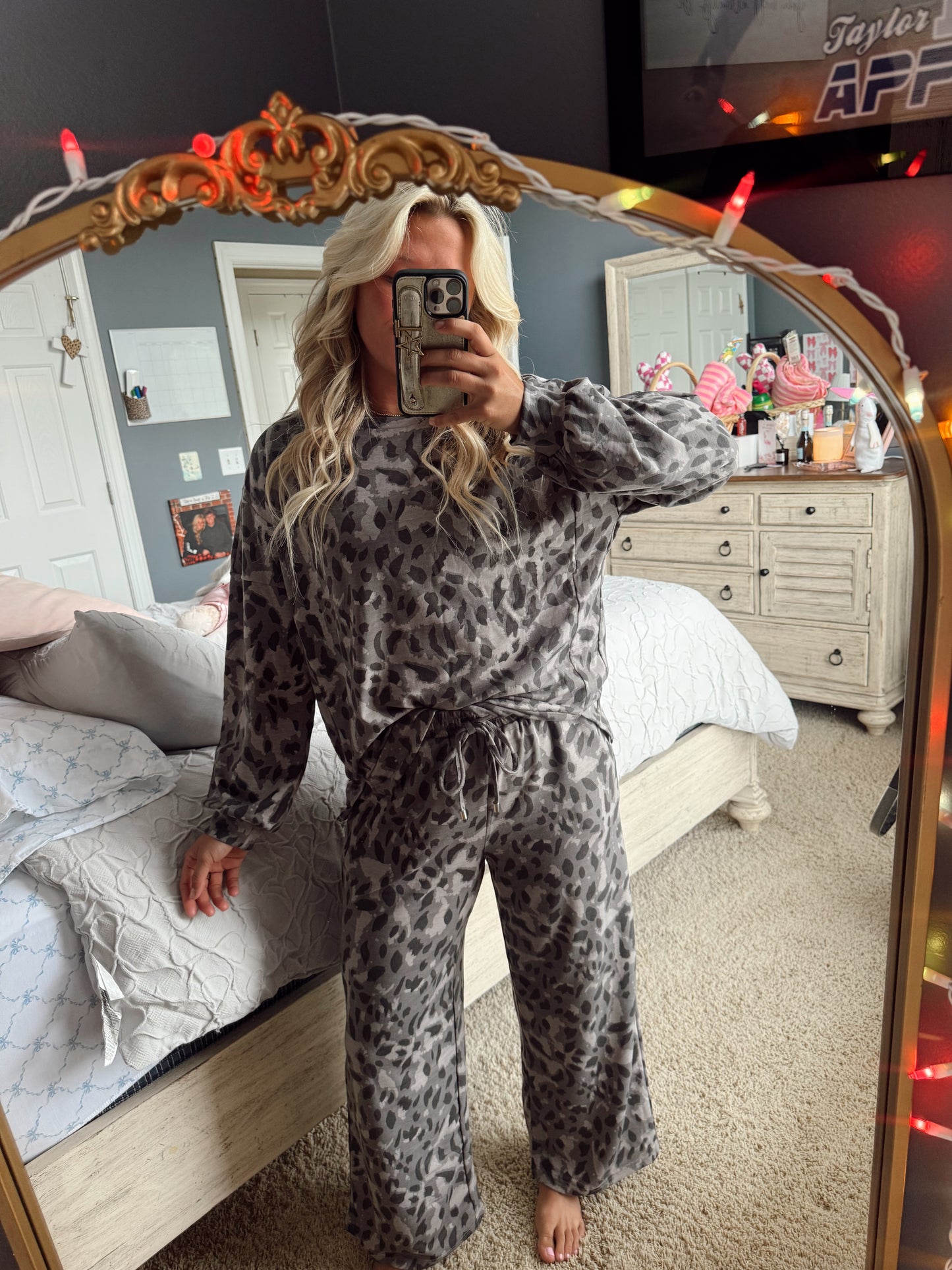 Leopard Patchwork Set