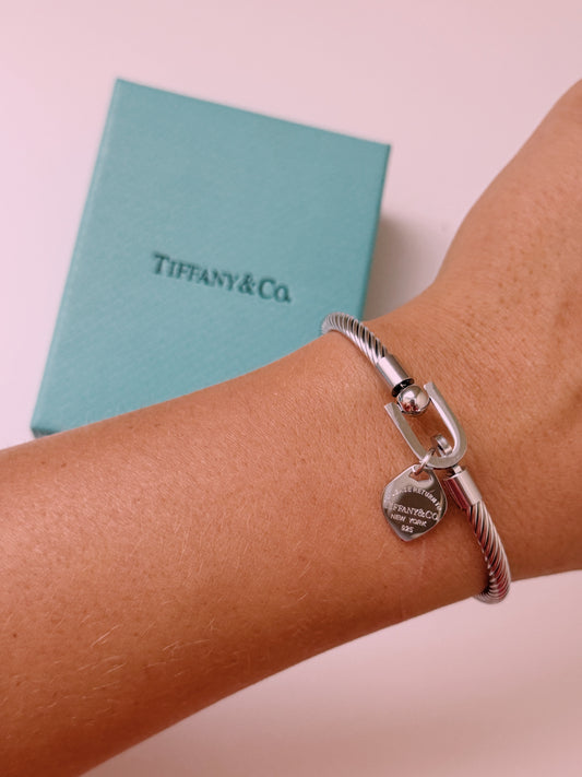 The Tiff Bangle - Silver