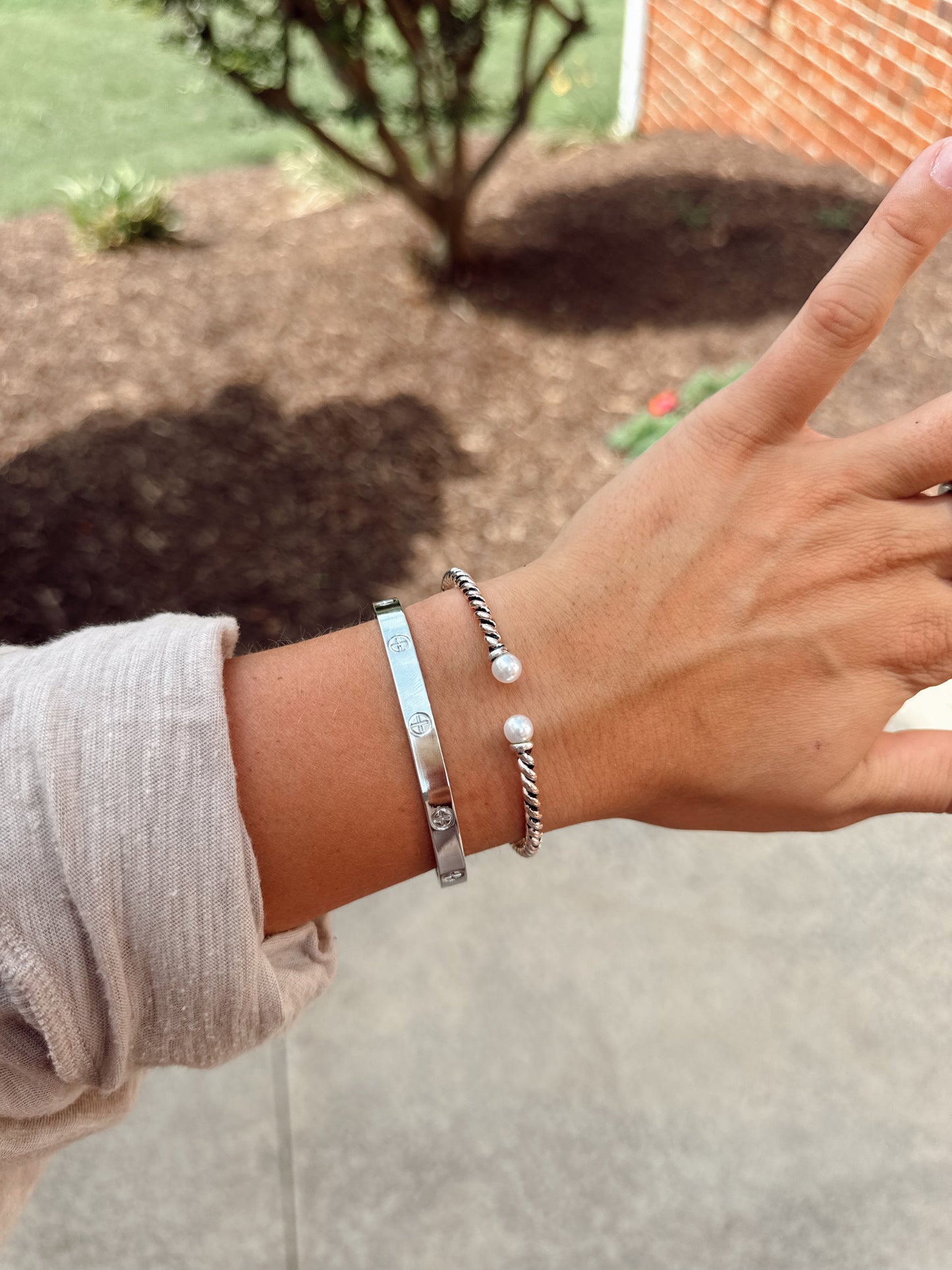 Signature Cuff - Silver