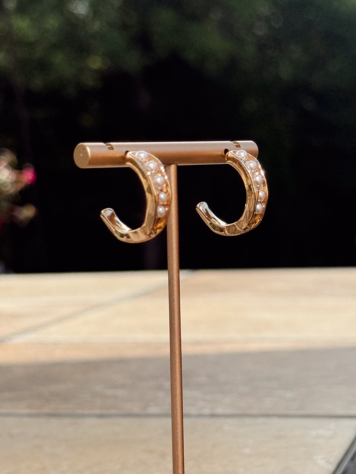 Harbor Pearl Hoops