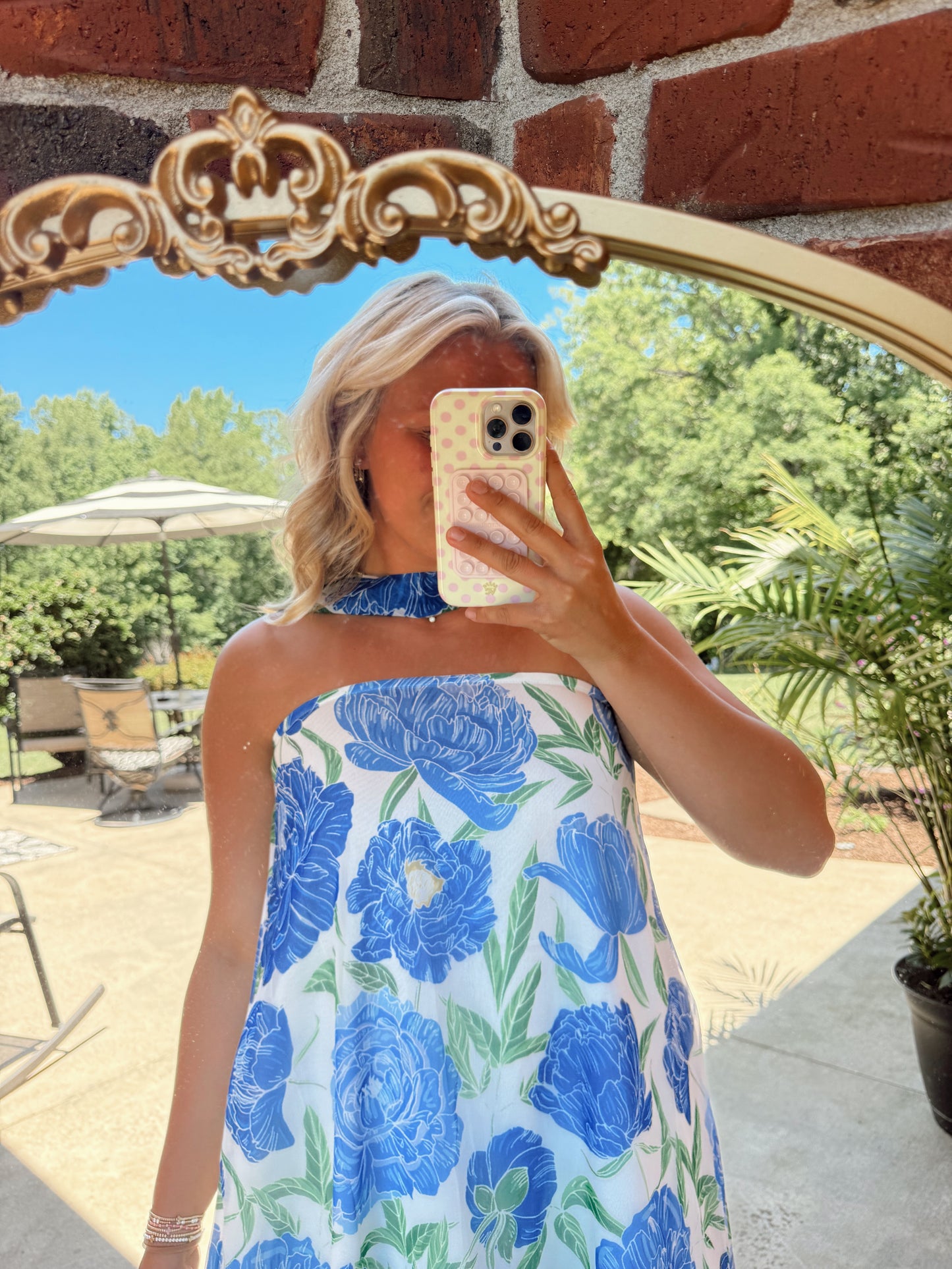 Blue Hydrangea Dreams Maxi