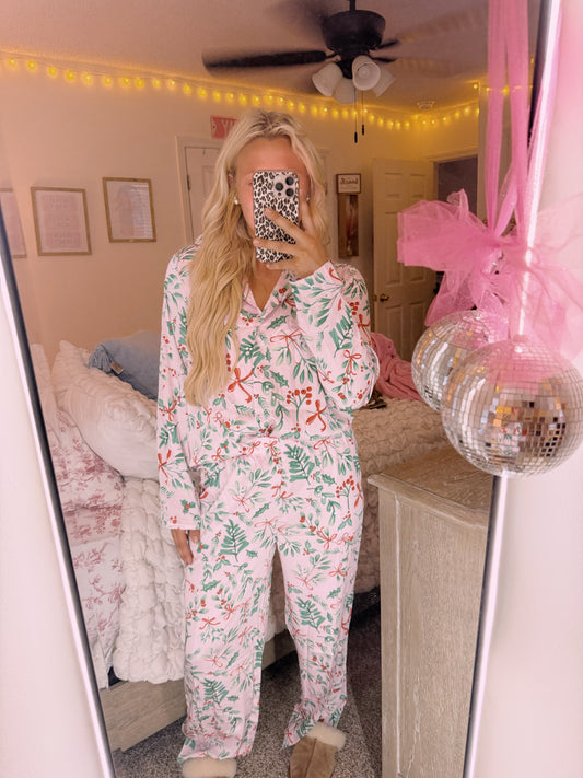 Mistletoe Christmas PJS