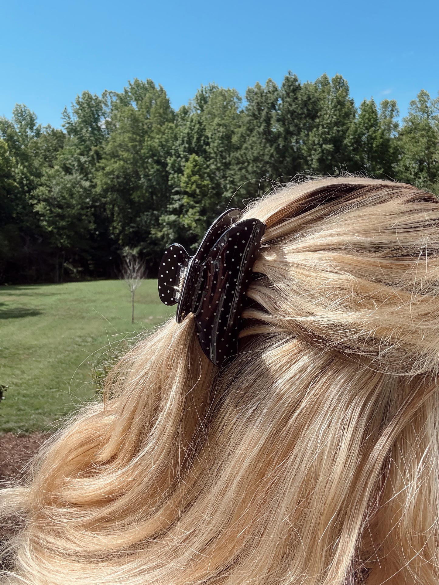 The Midnight Dot Claw Clip