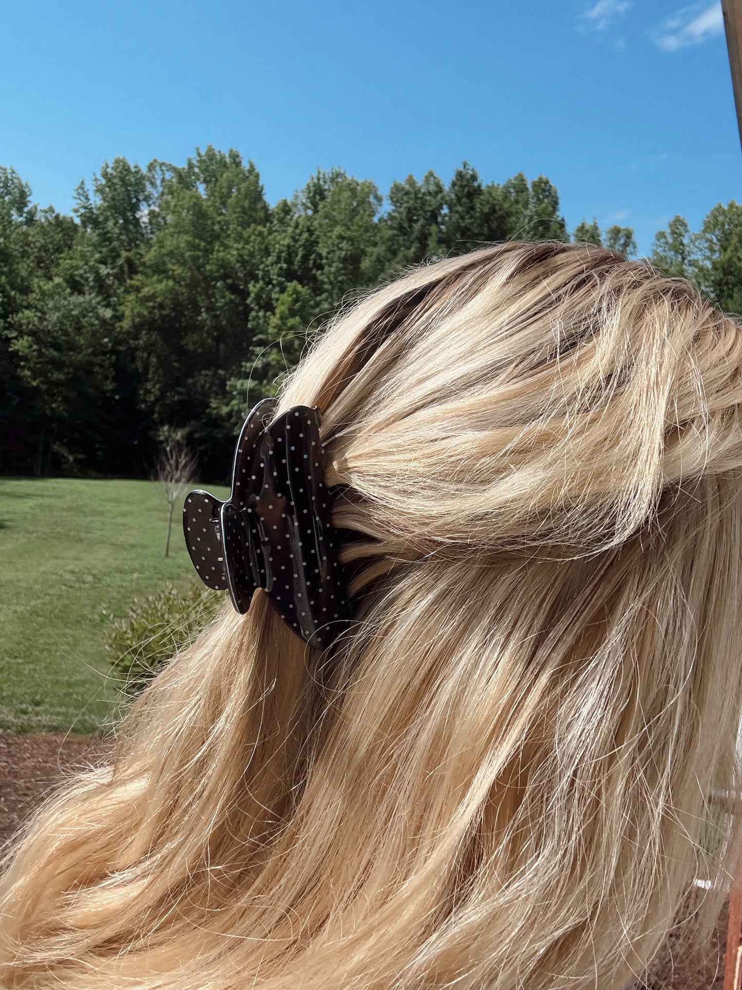 The Midnight Dot Claw Clip