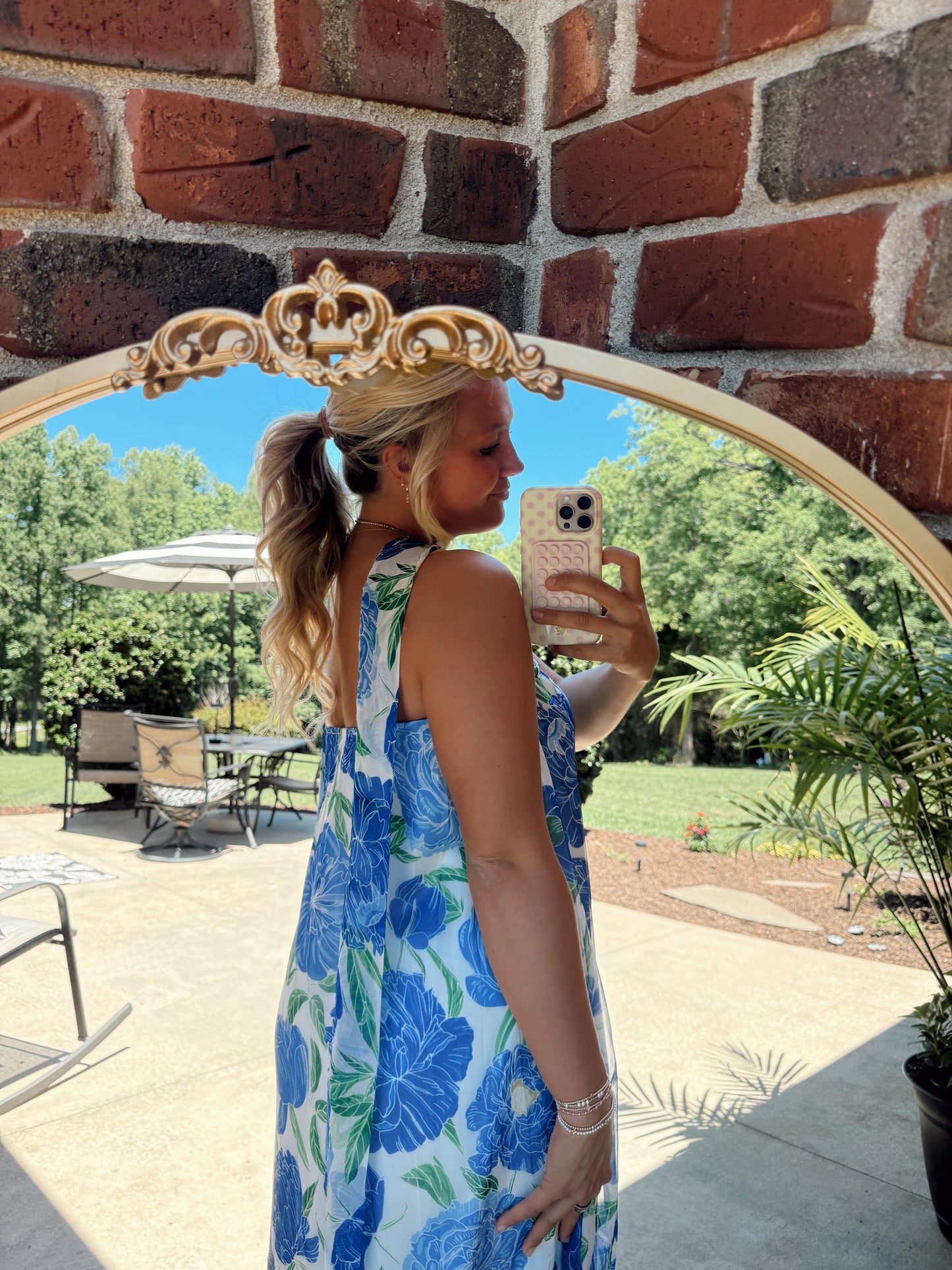 Blue Hydrangea Dreams Maxi