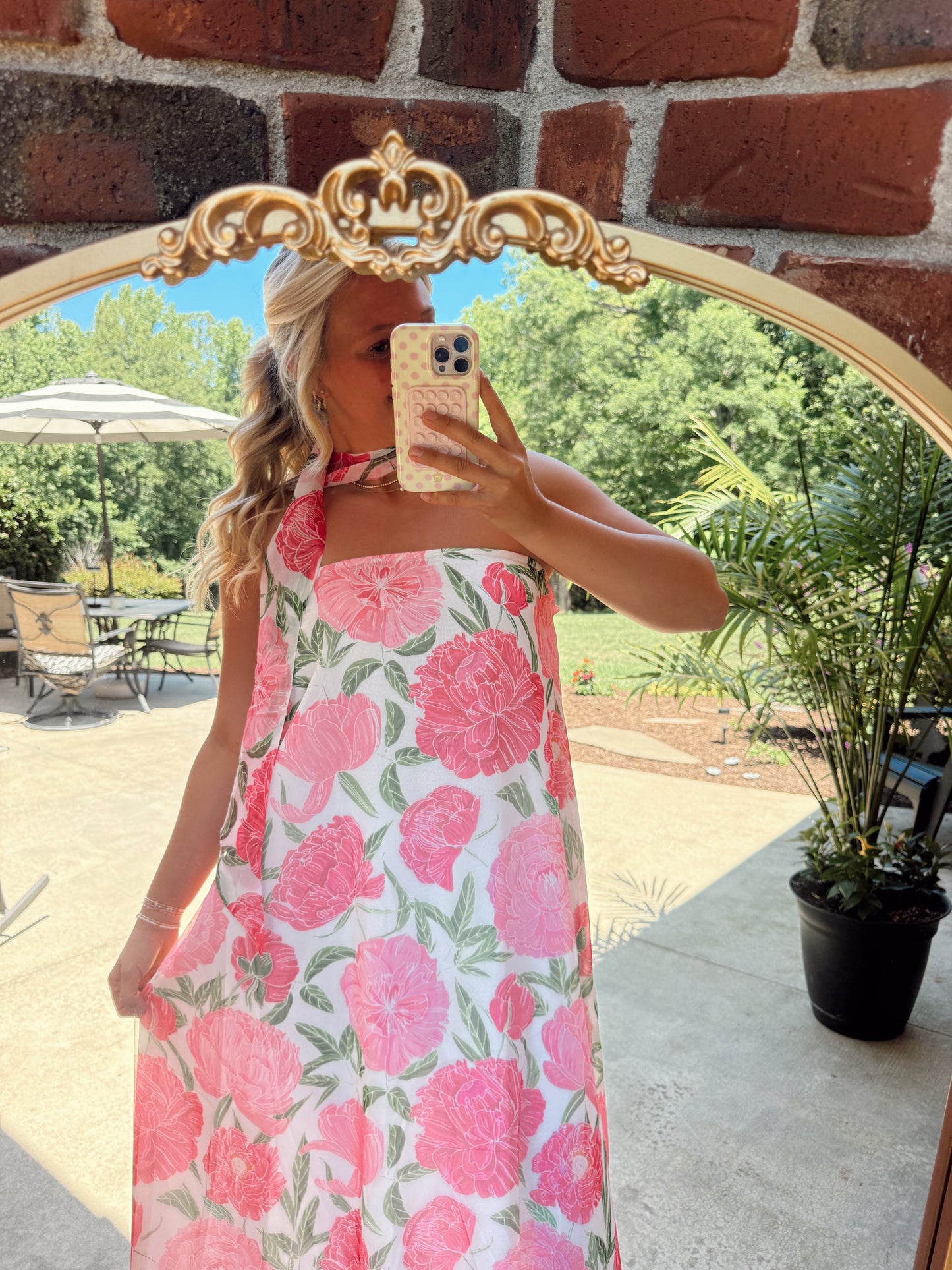 Pink Hydrangea Dreams Maxi