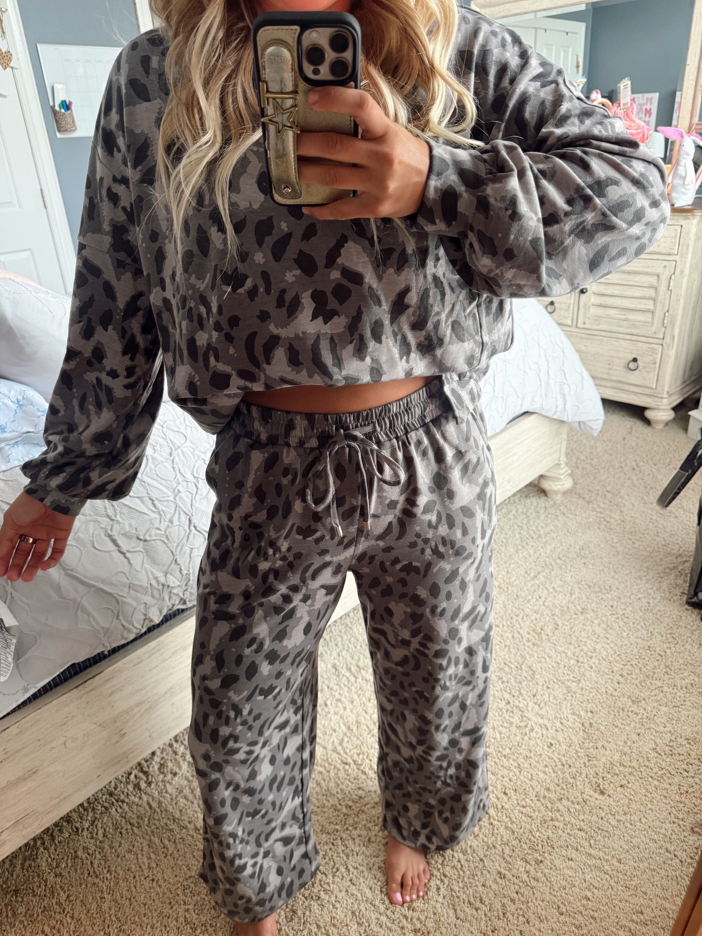 Leopard Patchwork Set