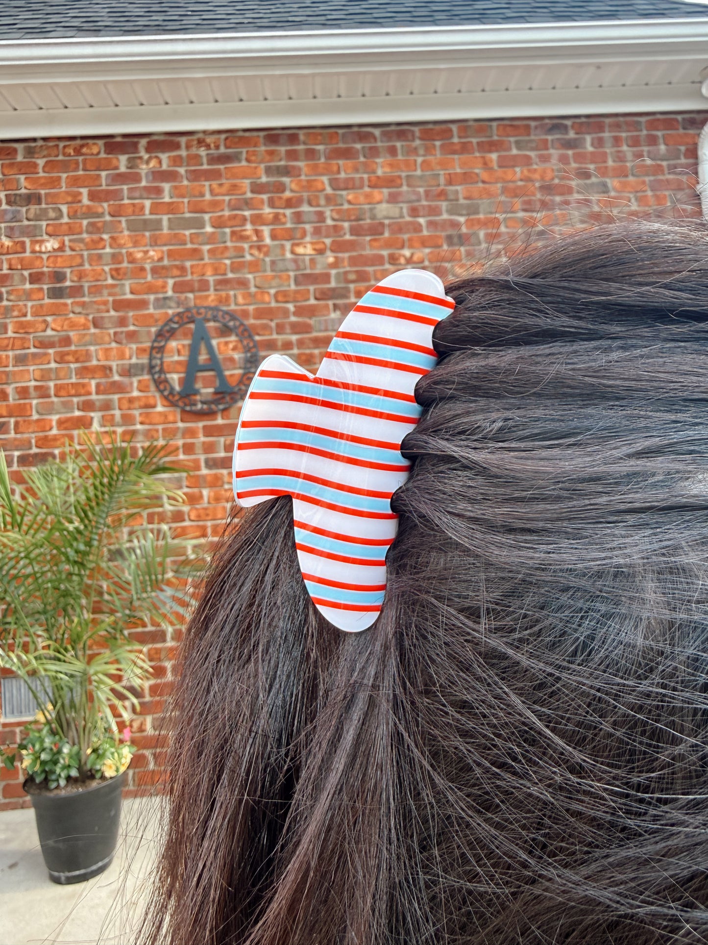 Stars & Stripes Claw Clip