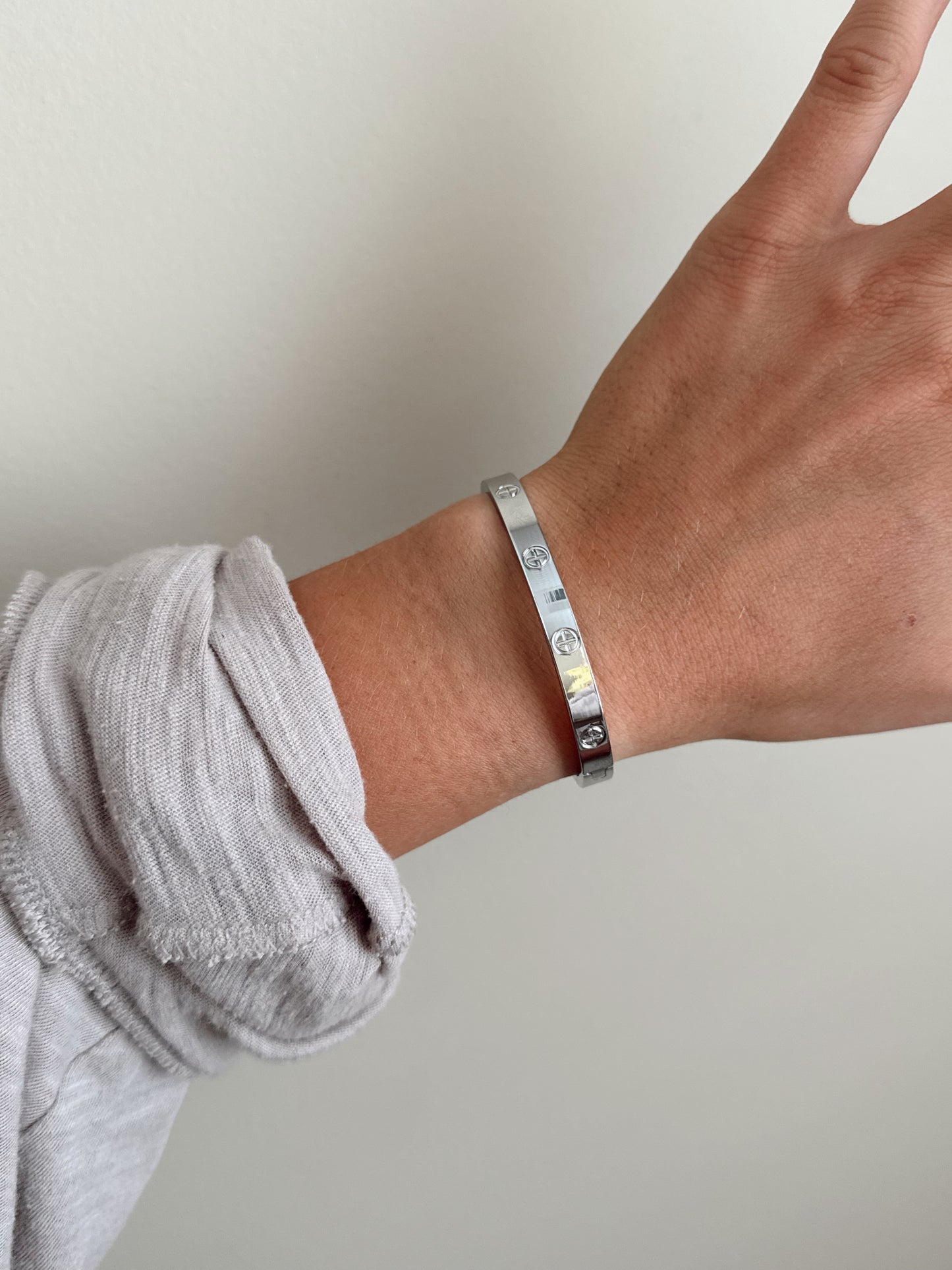 Signature Cuff - Silver