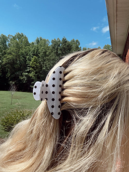 The Newport Dot Claw Clip