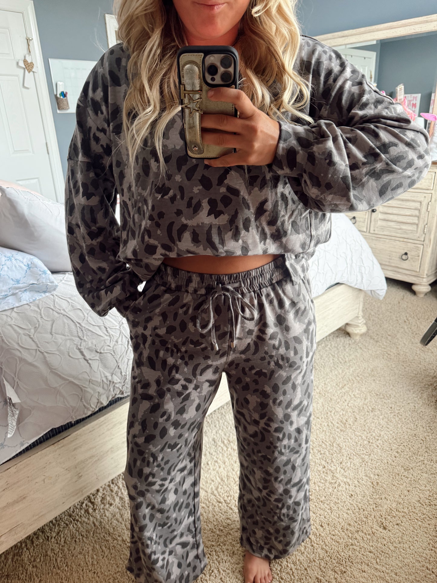 Leopard Patchwork Set