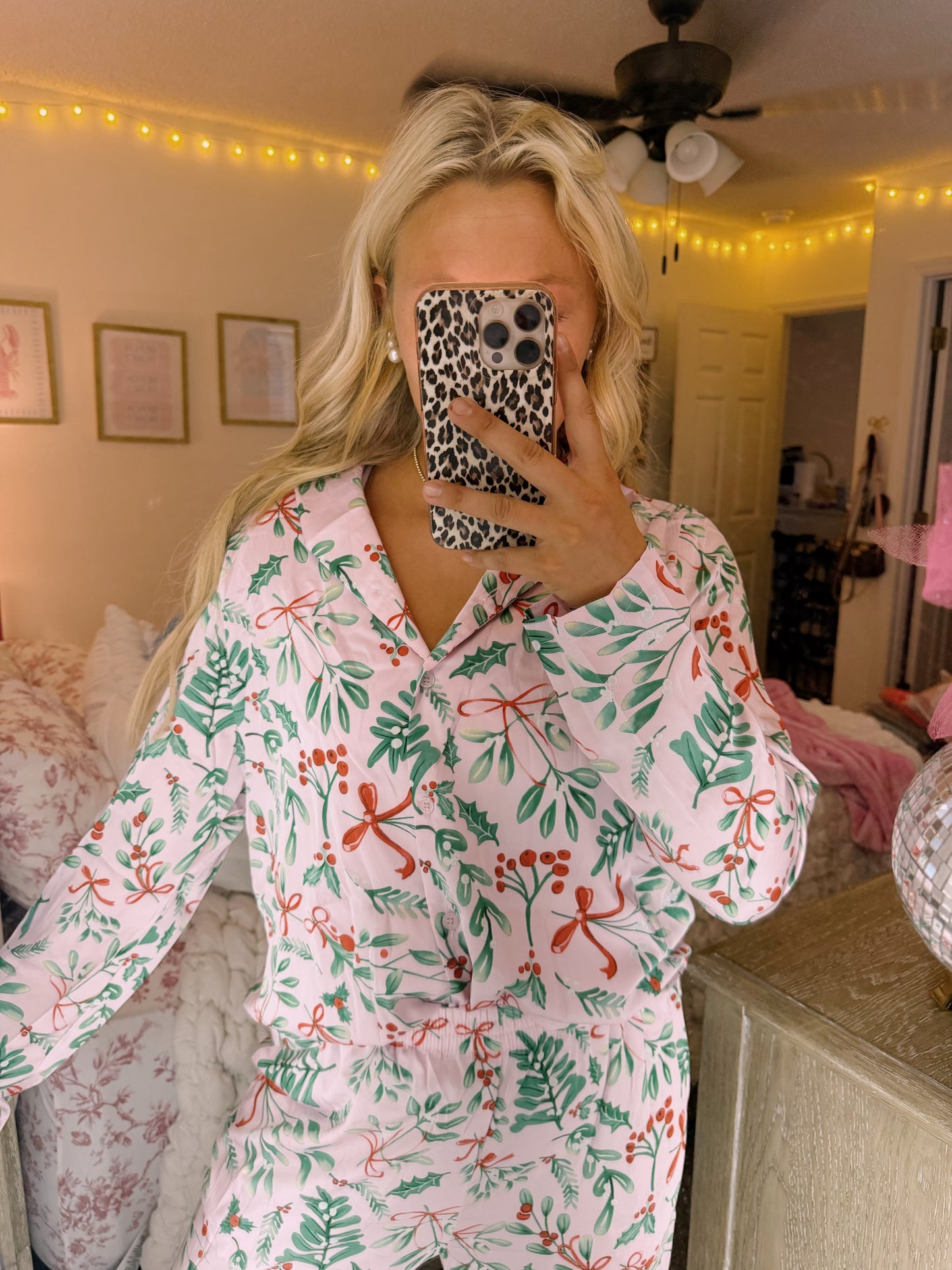 Mistletoe Christmas PJS