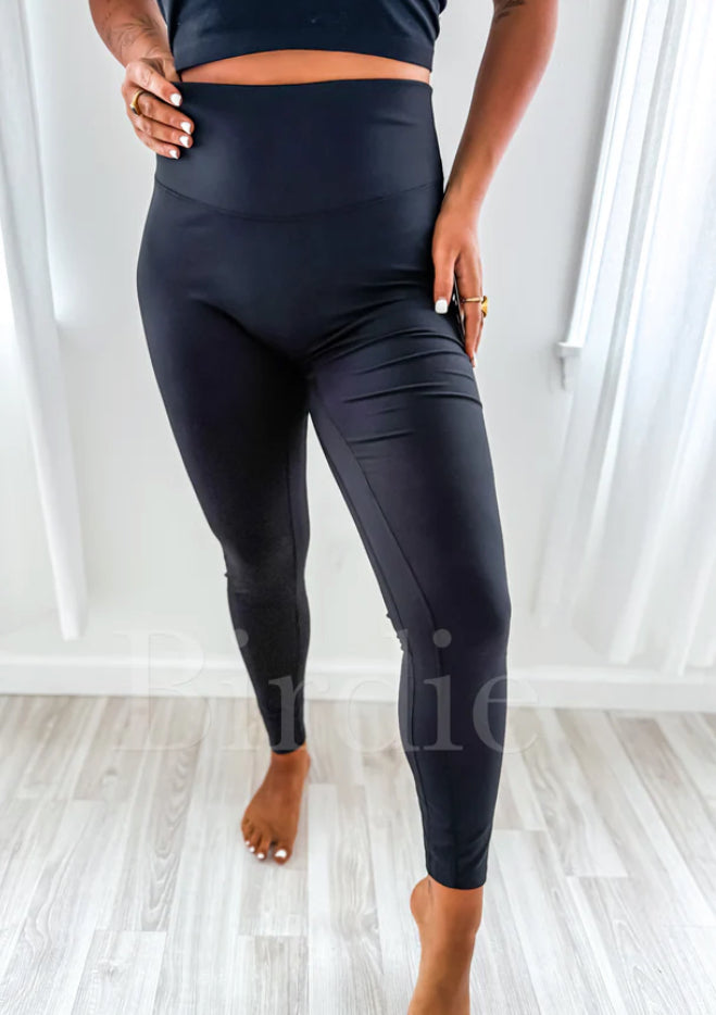 BIRDIE Black Leggings