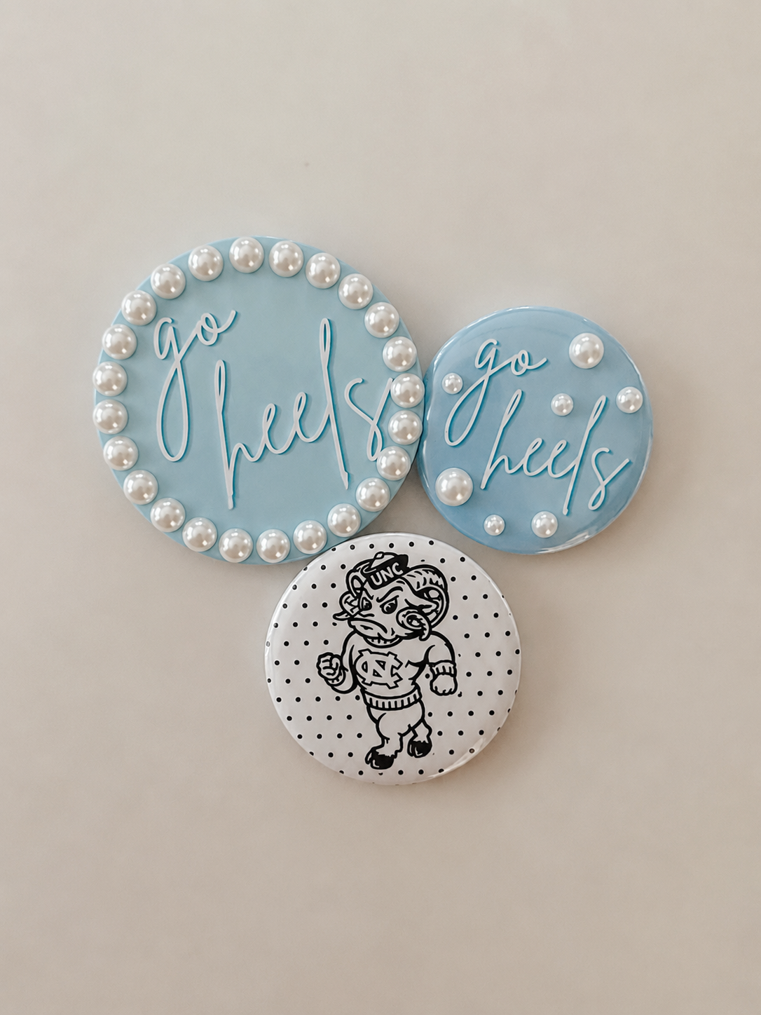 UNC GAMEDAY PINS