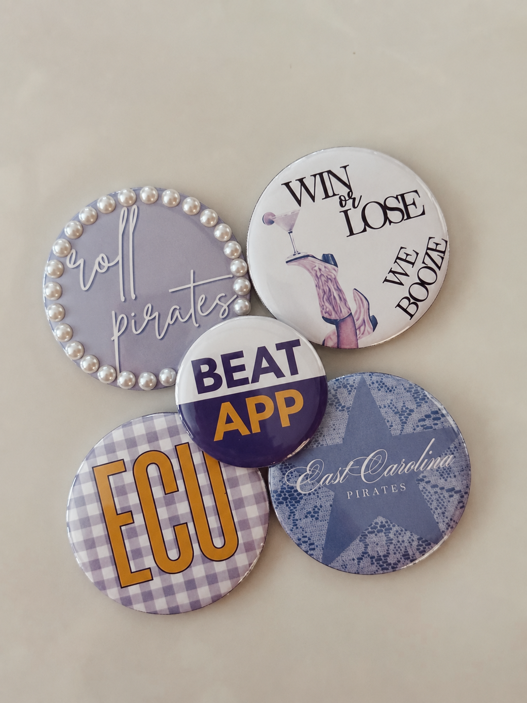 ECU GAMEDAY PINS