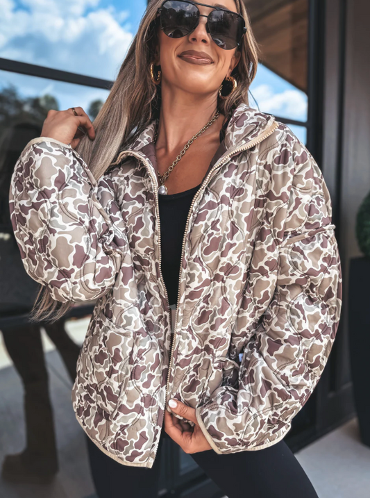 Duck Camo Cozy Cloud Jacket